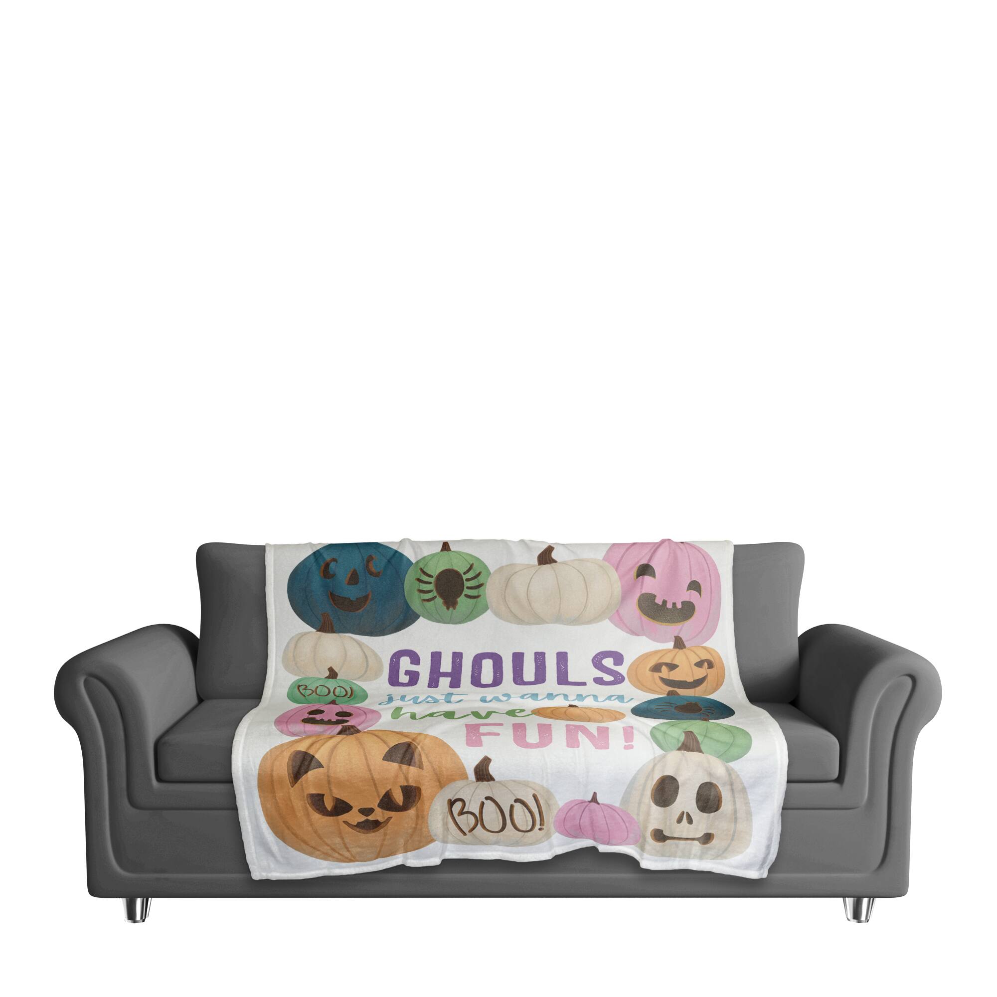 Ghouls Just Wanna Have Fun Fleece Blanket